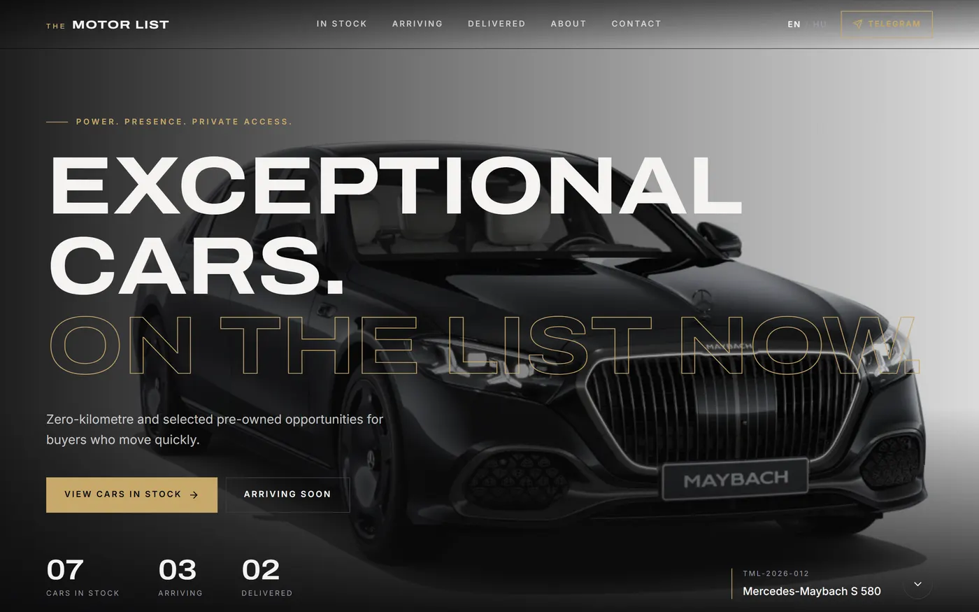The Motor List